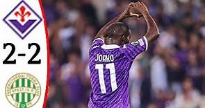 Jonathan Ikoné Goal, Fiorentina vs Ferencváros 2-2 | All Goals and Extended Highlights.