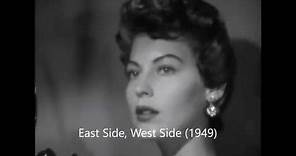 East Side, West Side (1949 ) ~ Ava Gardner , scene