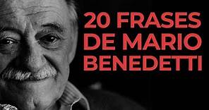 20 Frases de Mario Benedetti | La poesía de lo cotidiano ✍️