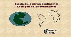 🗺️ Origen de los Continentes (Deriva continental)