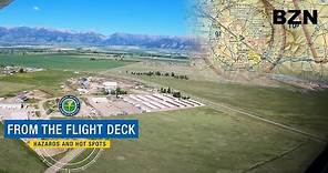 From The Flight Deck - Bozeman Yellowstone International Airport (BZN)