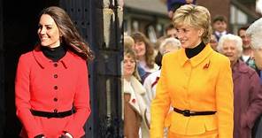 凱特王妃穿搭範本是黛安娜！跨時空對比25個致敬黛安娜王妃的經典造型