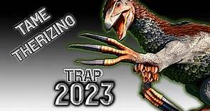 how to TAME Therizinosaurus in Ark - Ark Theri Trap - Easy Tame Theri Ark Survival Evolved