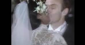 Diana Ross Marries her new husband Arne Naess Jr in Switzerland 1986