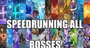 Speedrunning All Bosses In Genshin Impact