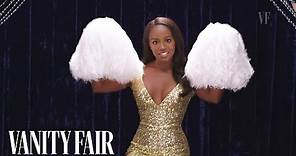 Aja Naomi King Shows You How to Be a Cheerleader | Secret Talent Theatre | Vanity Fair