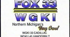 FOX 33 WGKI ID.s NOW WFQX-TV local 32