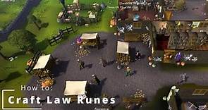 How To Craft Law Runes OSRS