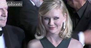 Kirsten Dunst @ Melancholia Premiere - Best Actress Award, Cannes 2011 | FashionTV - FTV.com