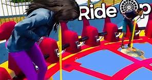Making Amusement Park Visitors Puke - RideOp Thrill Ride Simulator Gameplay
