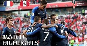 France v Peru | 2018 FIFA World Cup | Match Highlights