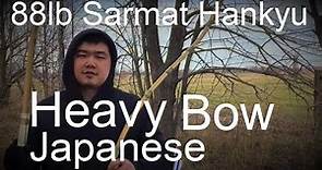 Japanese Style Warbows 88lb Sarmat Hankyu Review