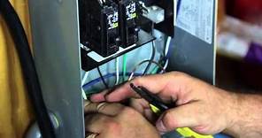 How to Wire a 30 Amp Subpanel : Electrical Installations & Repairs