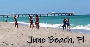 2018 People Watching At The Beach - Juno Beach, Palm Beach Co., Florida USA