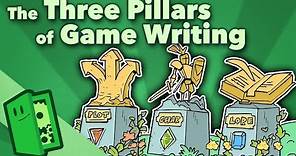 The Three Pillars of Game Writing - Plot, Character, Lore - Extra Credits