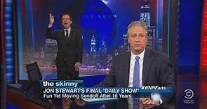 Jon Stewart’s Last Night On “The Daily Show” | ABC News