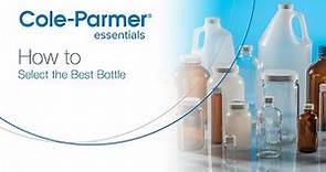 Cole-Parmer® Essentials Bottles Product Guide