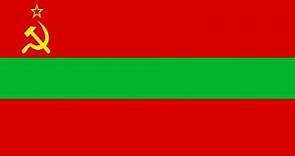 Bandera e Himno de Transnistria (Moldavia) - Flag and Anthem of Transnistria (Moldova)