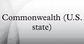 Commonwealth (U.S. state)