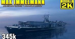 Aircraft carrier Max Immelmann - good positioning prevented defeat