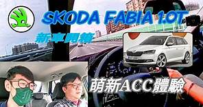 [新車開箱] Skoda Fabia 1.0T 60幾萬有ACC 太誘人了吧！-阿東
