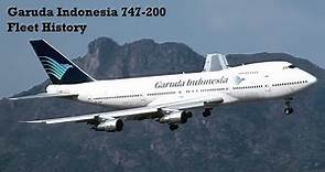 Garuda Indonesia Boeing 747-200 Fleet History (1980-2003)