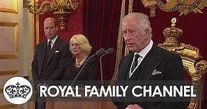 Charles III Makes Historic First Declaration as King