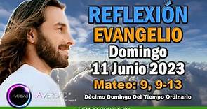 REFLEXIÓN DEL EVANGELIO DEL DÍA DOMINGO 11 DE JUNIO 2023 / MATEO 9, 9-13 / EVANGELIO 11 JUNIO
