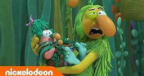 Kampamento Koral | ¡Un monstruo marino cuida a bebé Patricio! | Nickelodeon en Español