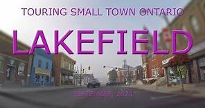 Touring Small Town Ontario: Lakefield (September, 2020)