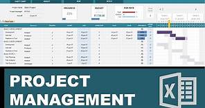 Project Management Template in Excel