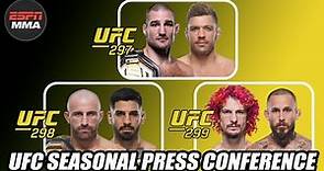 UFC Seasonal Press Conference LIVE | ESPN MMA