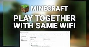 Minecraft – How to Play Minecraft Together with WIFI! | Complete 2022 Guide