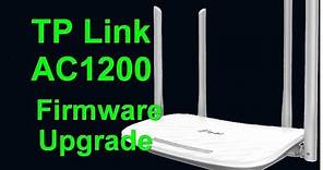 How To Upgrade TP Link AC1200 Archer C50 V3 Dual Band WiFi Router Firmware