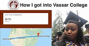Getting into Vassar College