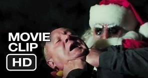 Silent Night Movie CLIP - Santa Attacks (2012) - Killer Santa Claus Movie HD