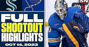 Seattle Kraken at St. Louis Blues | FULL Shootout Highlights