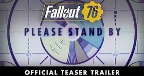 Fallout 76 – Official Teaser Trailer
