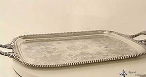 Antique George III Old Sheffield Silver Plated Tray 18th C