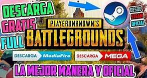 Descargar e Instalar Playerunknown's Battlegrounds GRATIS de forma OFICIAL de Steam | Agosto 2017