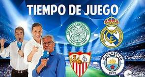Directo del Celtic 0-3 Real Madrid y Sevilla 0-4 Manchester City en Tiempo de Juego COPE