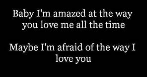 Maybe I'm Amazed By Paul McCartney-Lyrics Video