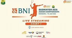 [LIVE STREAMING COURT 1 ] BNI BADMINTON ASIA JUNIOR CHAMPIONSHIPS 2023 ( Singapore VS Philippines )
