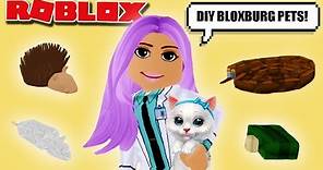 HOW TO MAKE PETS ON BLOXBURG | Roblox