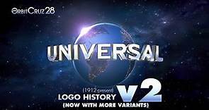 Universal Pictures logo history v2 (1912-present)