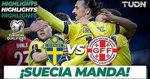 Highlights | Suecia vs Georgia | UEFA European Qualifiers 2021 | TUDN