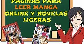 ✅Páginas para Leer Manga y Novelas Ligeras Online Gratis 🈶【2019】