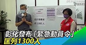 彰化衛生局發布「緊急動員令」！ 匡列1300人｜三立新聞網 SETN.com