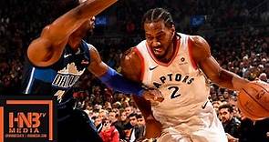 Toronto Raptors vs Dallas Mavericks Full Game Highlights | 10.26.2018, NBA Season