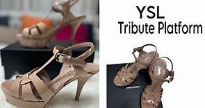 YSL Tribute Platform Sandals Unboxing & My Impression